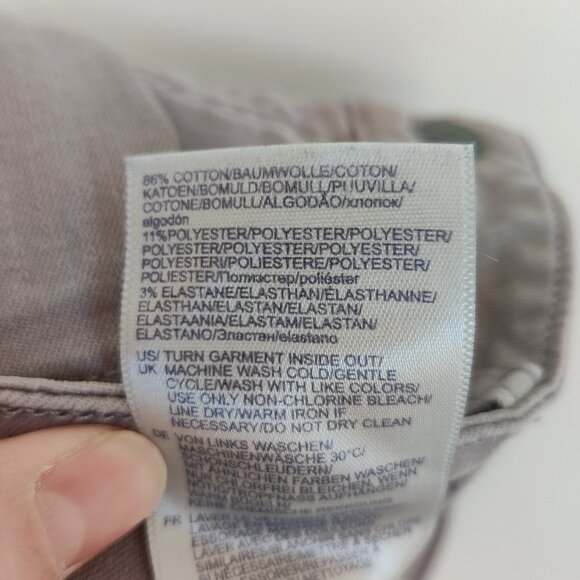 NYDJ Alina Gray Ankle Skinny Jeans w/ Liftxtuck Technology Size 12 - Picture 6 of 7